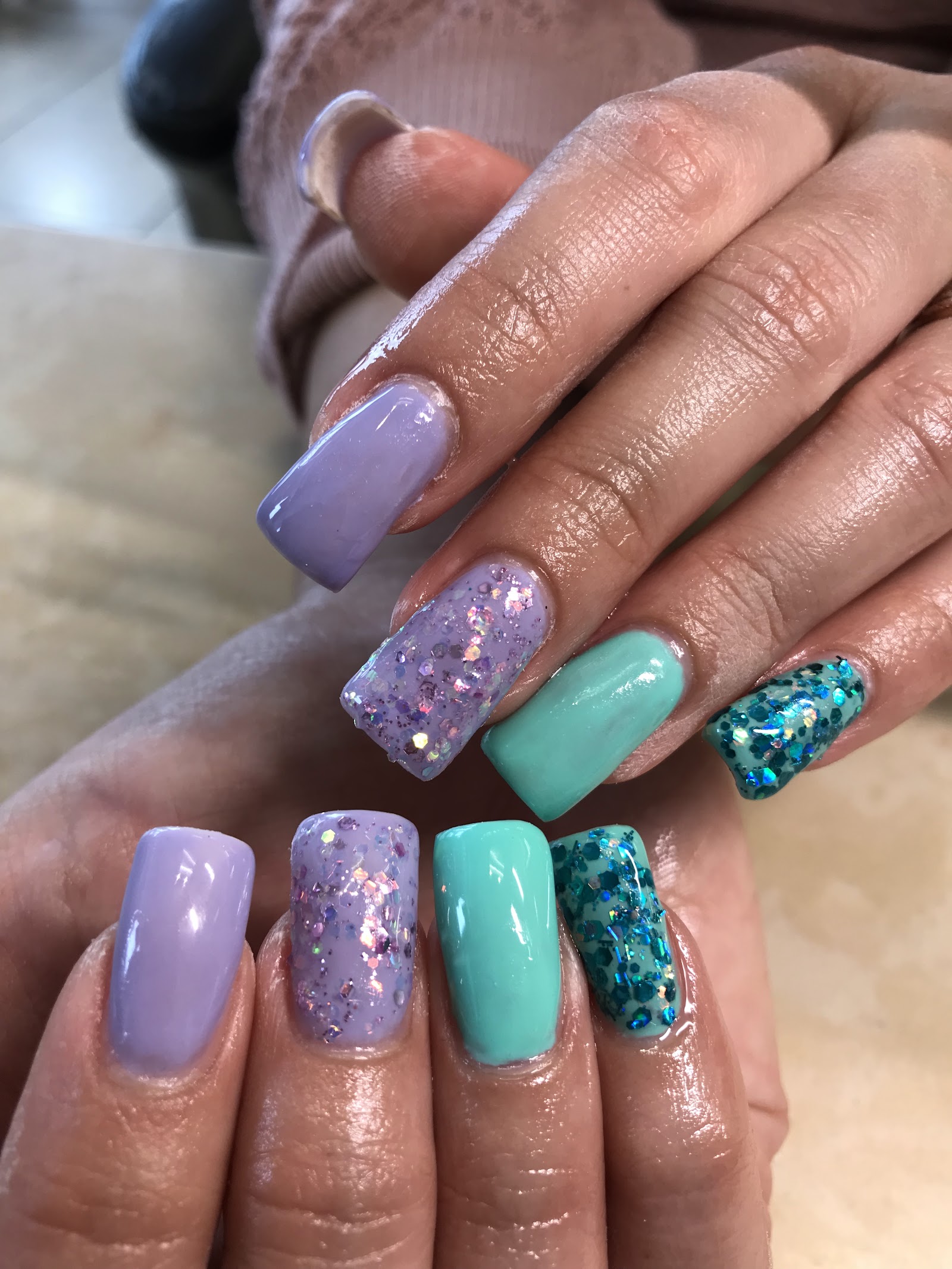 Nails at the Beach nail work in Myrtle Beach, South Carolina