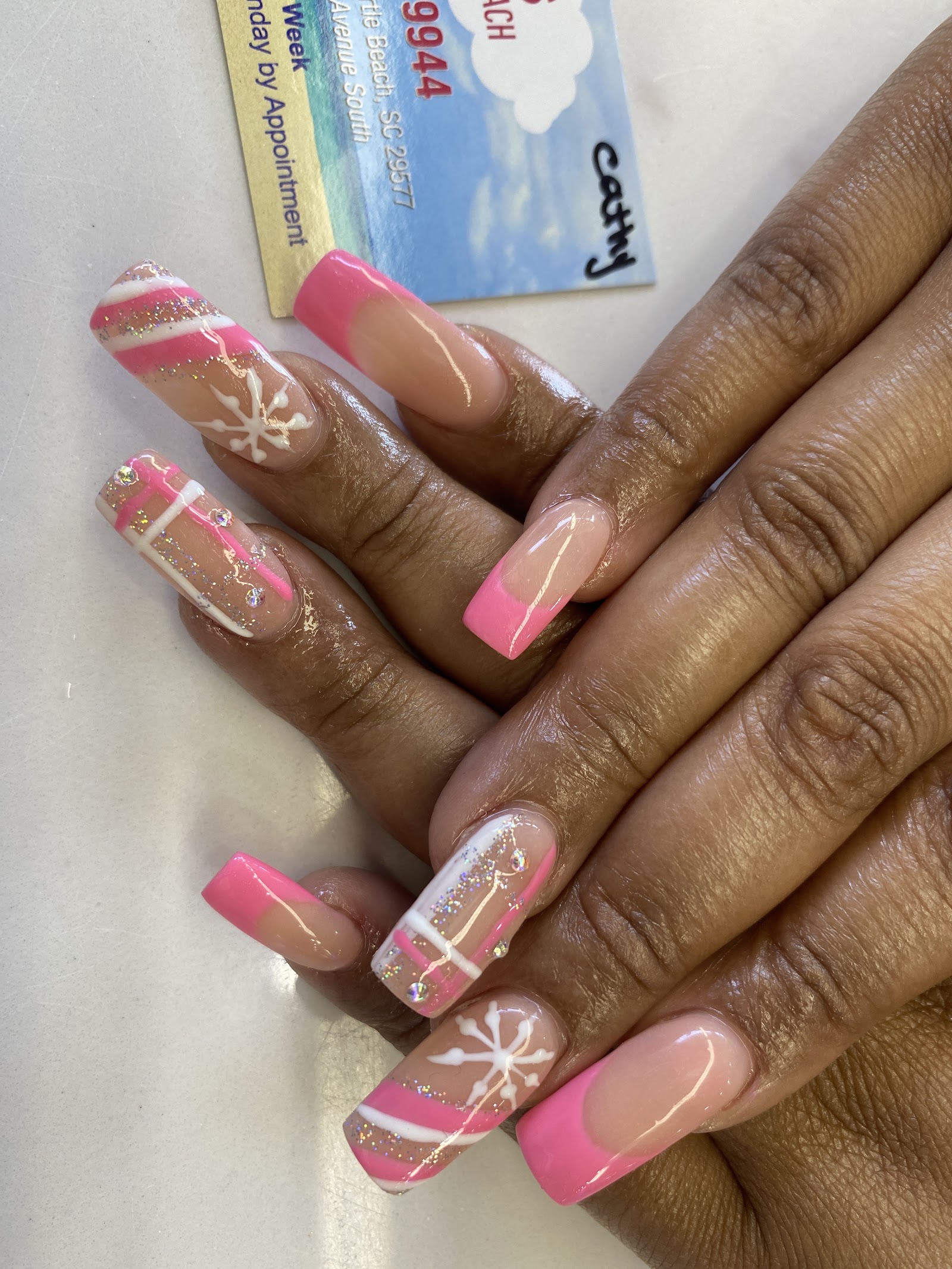Nails at the Beach nail photo 5